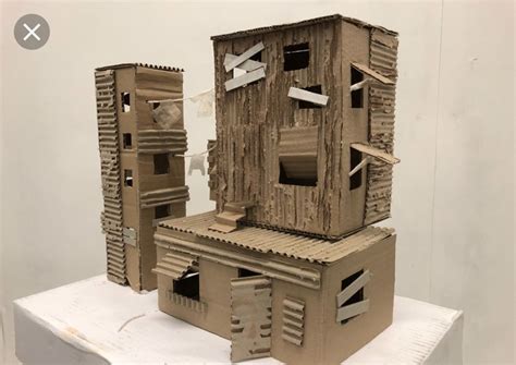 Pin On Tw Fest Setprops Cardboard Model Cardboard Sculpture