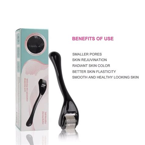 Дерма ролик косметический прибор для лица, 540 титана микро игла 0,25 ...