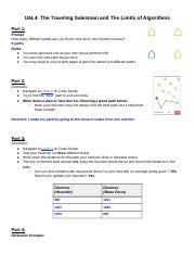 Copy Of Copy Of Csp U L Async Activity Guide U L The Traveling