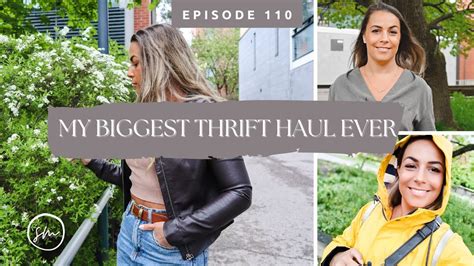 Massive Thrift Haul Huge Thrift Shop Try On Haul 2022 My Biggest Thrift Haul Ever