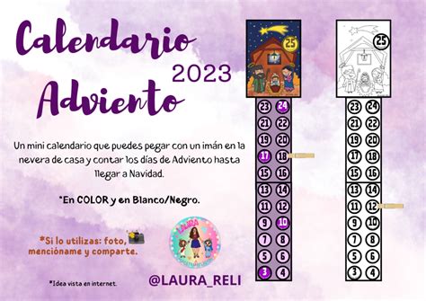 CALENDARIO ADVIENTO 2023