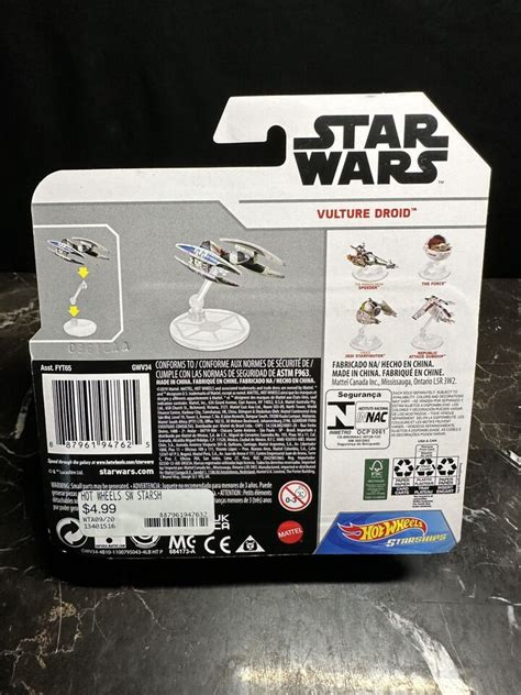 Hot Wheels Star Wars Starships Vulture Droid Disney EBay