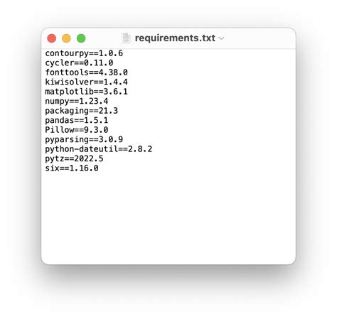 How To Create Requirements Txt Python