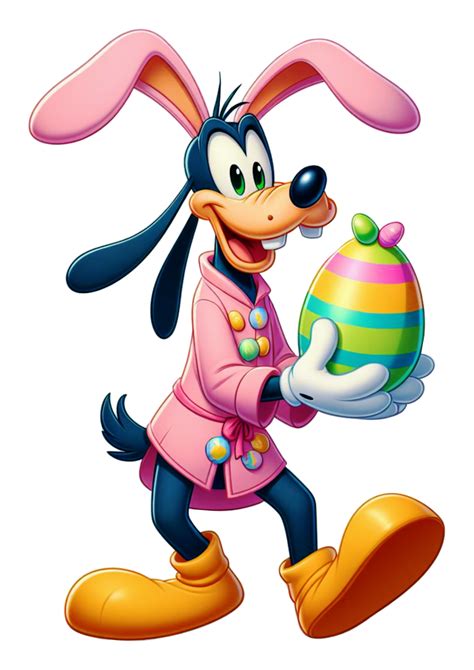 Coelhinho Disney - Imagens Disney Pateta coelhinho da páscoa Turma do Mickey Mouse clipart ...