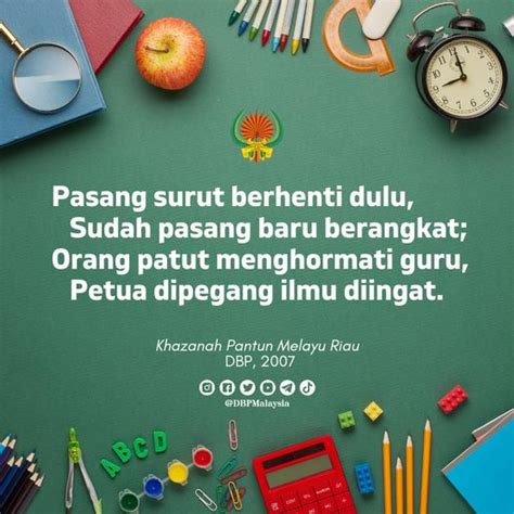 Pantun Untuk Guru Koleksi Pantun Sempena Hari Guru