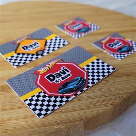 Etiquetas Escolares Hot Wheels Unidades Elo