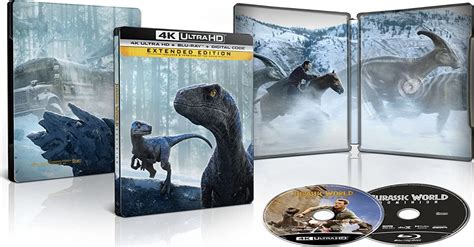 Jurassic World Dominion Steelbook K Ultra Hd Blu Ray Digital