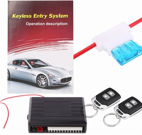 Keyless Entry System, Akozon Car Central Locking Kit LB-405/L237 ...