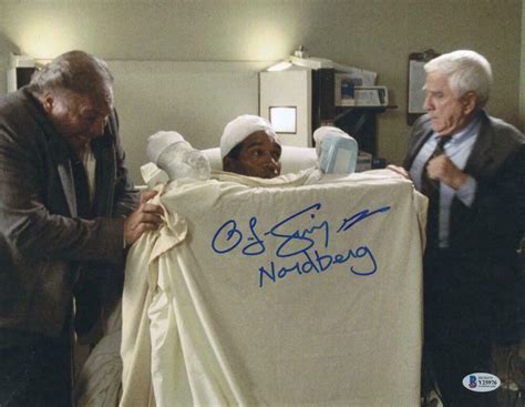 OJ SIMPSON SIGNED 11X14 PHOTO NAKED GUN AUTHENTIC AUTOGRAPH BECKETT COA J Collectible