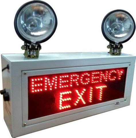 The Importance Of Emergency Exit Lights In Fire Safety System