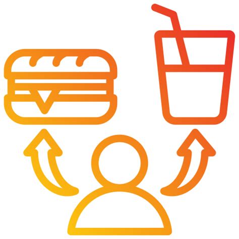 depending generic gradient outline icon