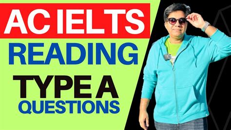 Academic Ielts Reading Type A Questions By Asad Yaqub Youtube