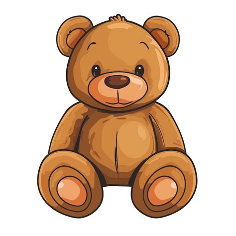 Premium Vector Teddy Bear Toy Icon Cartoon Isolated Vector