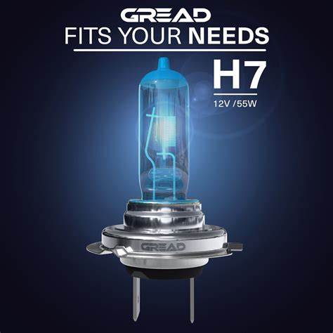 H7 BOX GREAD 8500K HALOGEN LAMPEN XENON LOOK OPTIK EFFEKT BIRNEN SUPER ...