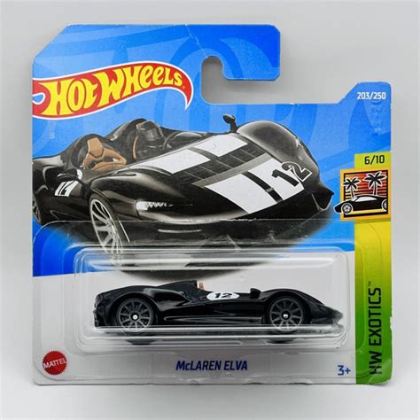 Машинка Hot Wheels McLAREN ELVA купить с доставкой по выгодным ценам в интернет магазине OZON