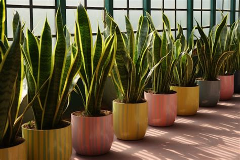 Plante Serpent ou Sansevieria Trifasciata une plante d intérieur