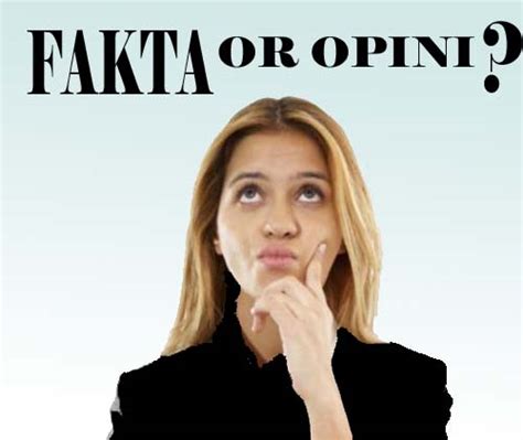 Fakta Dan Opini ~ Putih Abu - Abu