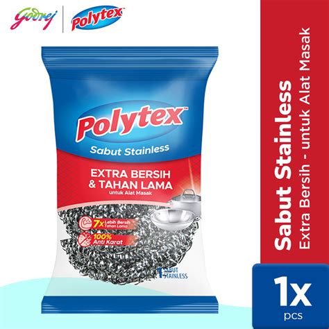 Jual Polytex Sabut Stainless Extra Bersih Tahan Lama Kebutuhan