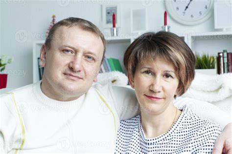 Portrait Of A Middle Aged Man And Woman Married Couple Married Couple