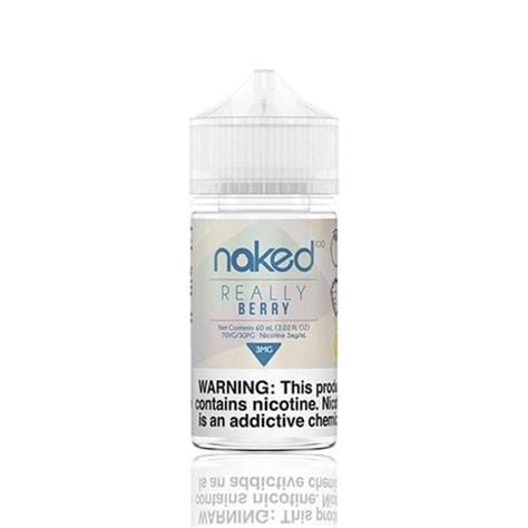 Naked Very Berry Really Berry Ml Vape Juice Best Price Vaposearch