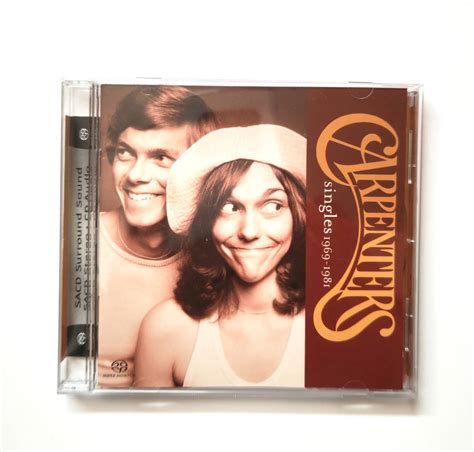 【やや傷や汚れあり】carpenters カーペンターズ シングルズ 1969 1981 高音質 Sacdステレオ、sacdサラウンド、cd