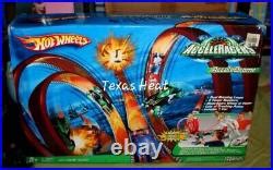 Car Track Set New Sealed Hot Wheels Acceleracers Acceledrome Track Set Cartoon Network