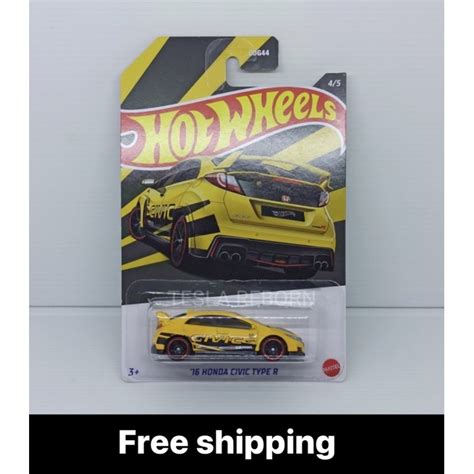Hot Wheels Honda Civic Type R Non China Card Shopee Malaysia