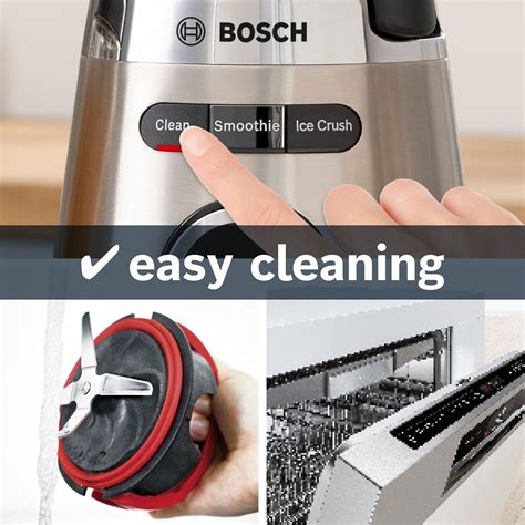 Bosch MMB6141S VitaPower Series 4 -tehosekoitin, hopea – Verkkokauppa.com