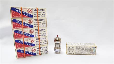 sovtek pearl cryo vac ecc valves nos