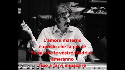 Sub Ita Frank Zappa Motherly Love Sottotitoli In Italiano Youtube