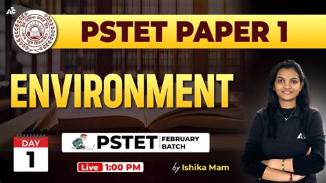 Pstet Environment Preparation Pstet Paper Day By Ishika