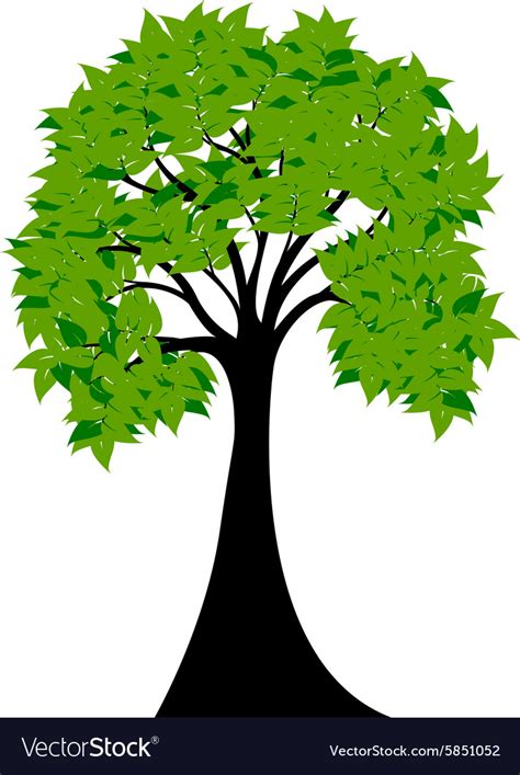 Green Tree Leaves Clip Art