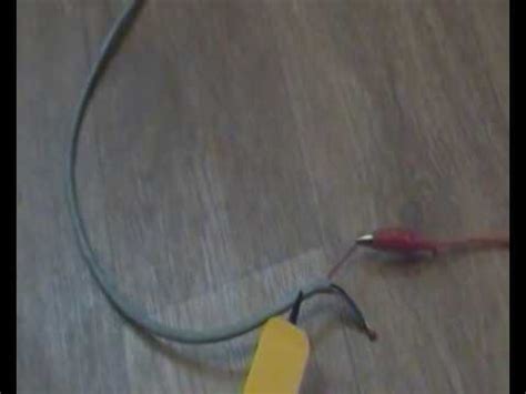 Прибор для поиска обрыва провода - YouTube