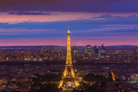 Cityscape Of Paris France Editorial Stock Image Image Of Landscape