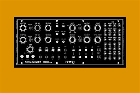 Moog Previews Exclusive Moogfest Synth The Subharmonicon