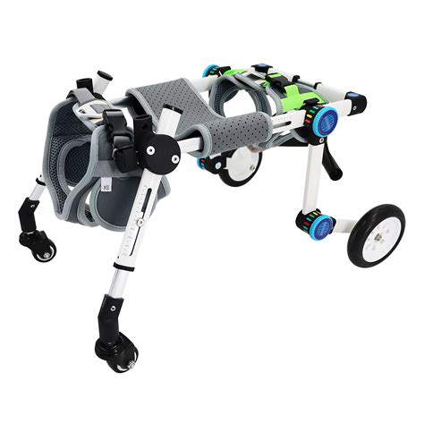 Buy Hobeyhove Adjustable 4 Wheel Dog Wheelchairfoldable Dog Wheelchair