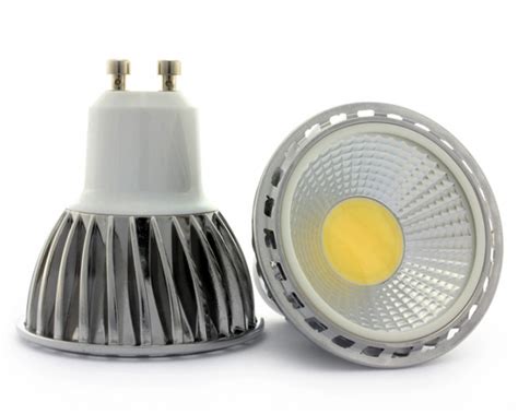 Gu10 Led Bulb 6w Smd Cob Spotlight 50w 60w Halogen