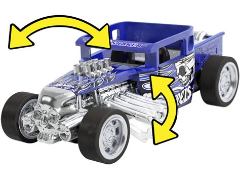 Hot Wheels Carro De Metal Pull Back Speeders Mattel HPT Juguetilandia