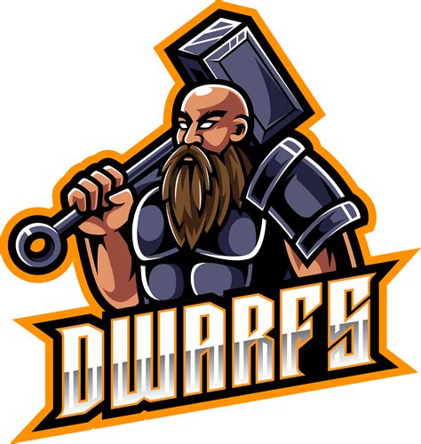 Dwarfs Esport Mascot Logo Design By Visink Thehungryjpeg