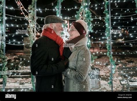 Couple In Love Feeling Cozy Stock Photo Alamy