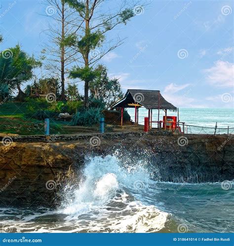 One of the Best Beaches in Bengkulu, Sumatra, Indonesia Stock Photo - Image of sumatra ...