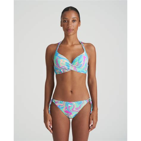 Marie Jo Swim Arubani Bikini Hose Mit Seitlichen B Ndern Ocean Swirl Annadiva