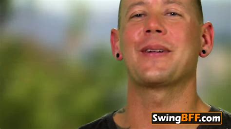 KINKY SPOUSES Having Softcore Sex OUTDOORS At The SWINGER HOUSE