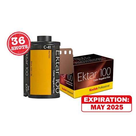 Kodak Ektar 100 35mm 100 Iso Color Negative Film With 36 Exposure Shot