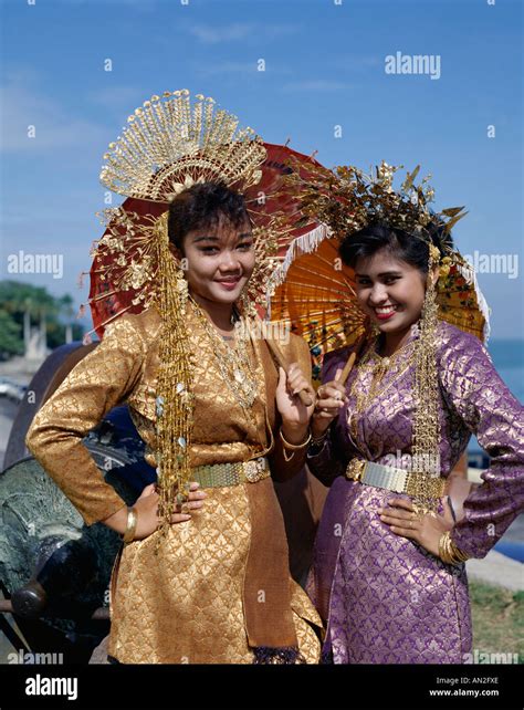 Women Dressed In Malaysian Traditional Hi Res Stock Photography And