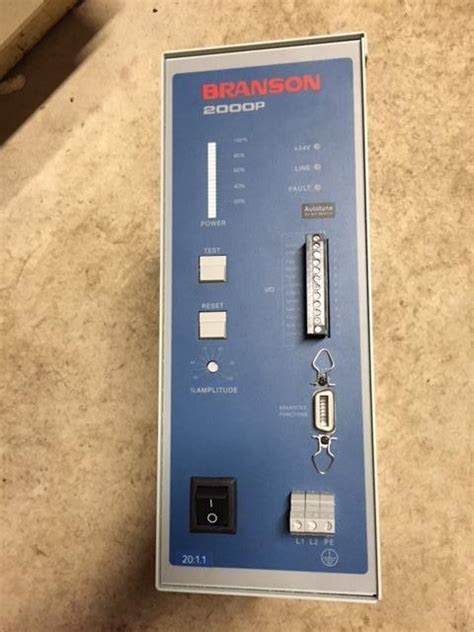 Branson 2000p Ultrasonic Sealer Controller 214133