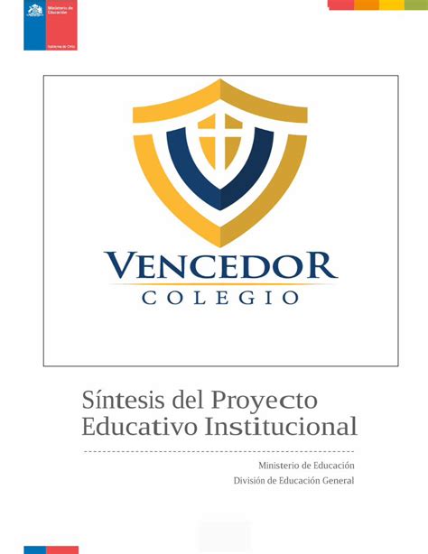 Pdf S Ntesis Del Proyecto Educativo Institucional En T Rmino De