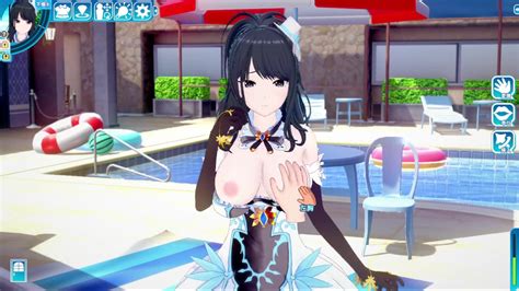 エロゲーコイカツアイドルマスター 風野灯織 DCG巨乳アニメ動画 Hentai Game Koikatsu Sunshine Idol Master Hiori Kazano