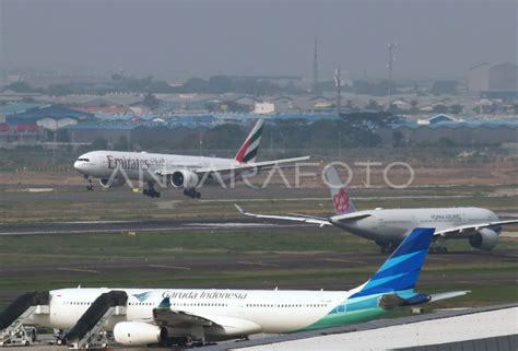 Landasan Pacu Soetta Resmi Beroperasi Antara Foto