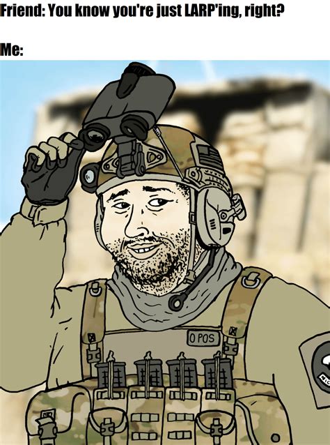 Friend told me Garand Thumb is just a LARP'er, I made some memes in